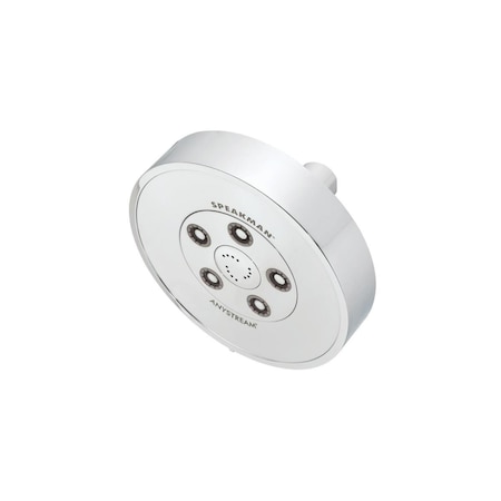 Towels Usa Neo 1.75 GPM Multi-Function Shower Head with Anystream, Polished Chrome TO3526181